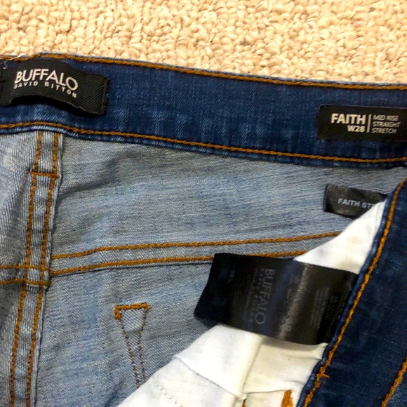 Buffalo Jeans - Size 28 (Straight Cut) - Picture 3 of 3
